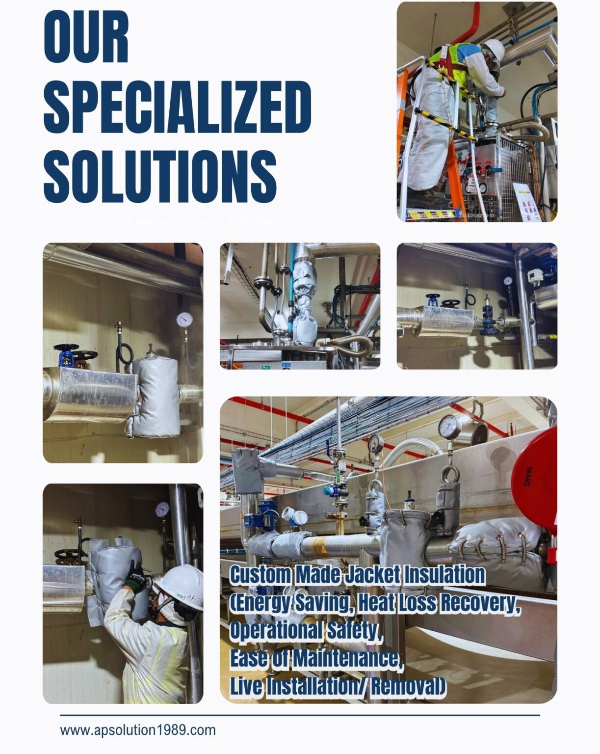 Insulation Jacket | AP Solution (1989) Co.,Ltd